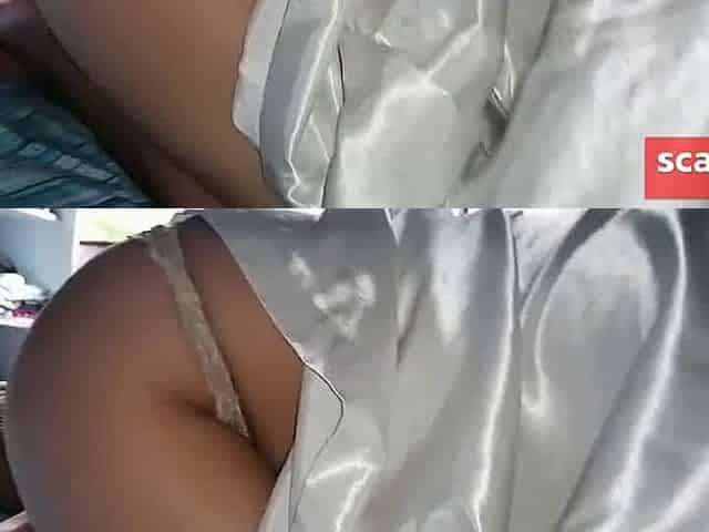 Hot Latina Babe Gives Me a Sloppy Blowjob