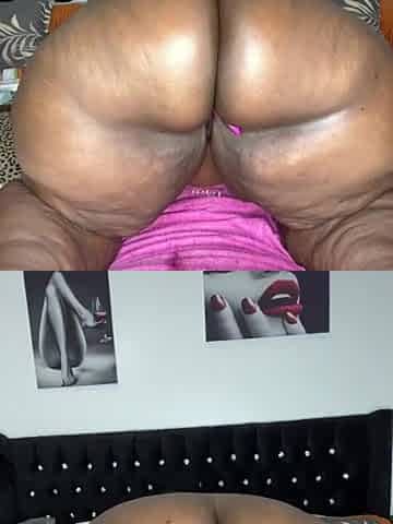 Black Fat Ass Worship
