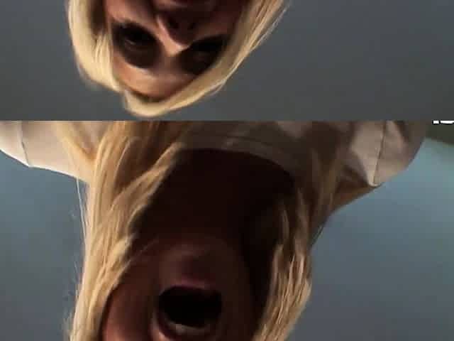 Sexy blonde gets nipples twisted