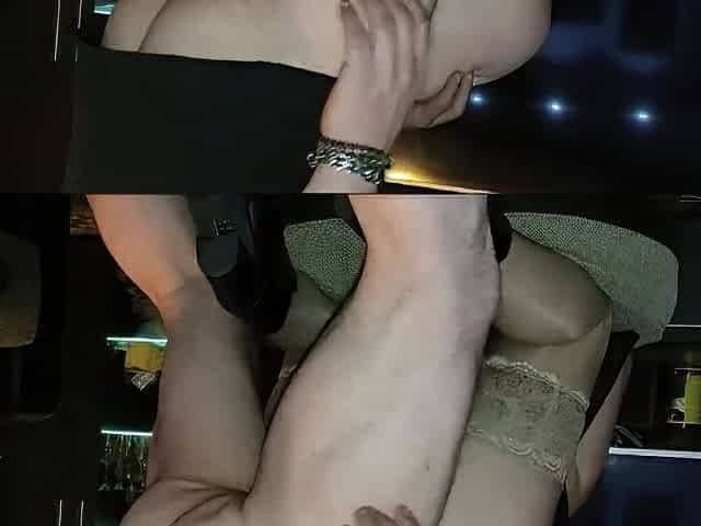 GOTH STEPMOM WANTS ME TO OIL HER UP AND CUM IN HER ASS