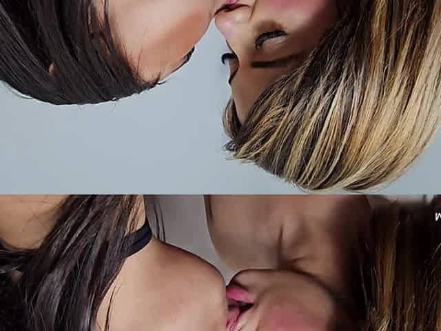 Kissing Girls with Plump Lips