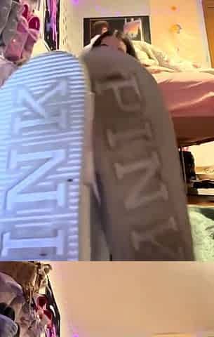 Maitresse Madelines solo foot fetish POV