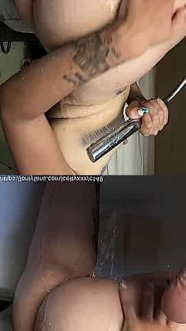 Wench Washes Her Massive Booty After Sexy Screwing