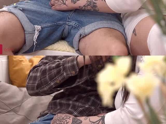 Alice Moon - Brunette hair with tattoos likes anal invasion