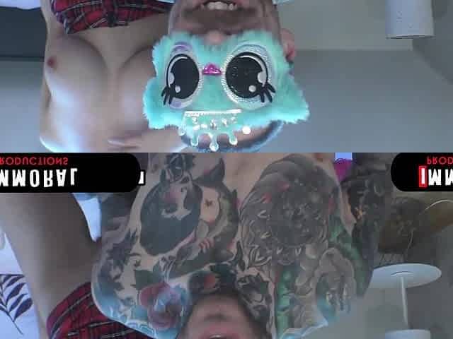2 Large Assed Party Cuties Demand Each Drop Perverted Cum!