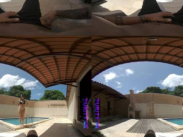 PURITYVR Perversions in public pool with Izadora