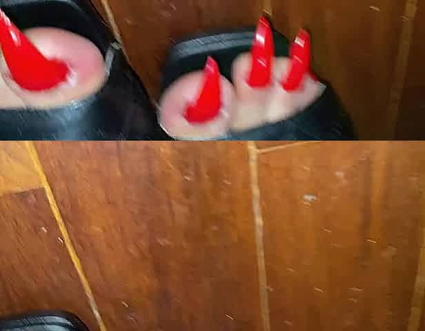 Compilation, including lengthy toenails claws, pumped booty and ramrod, self screw, cum in feet soles and mu