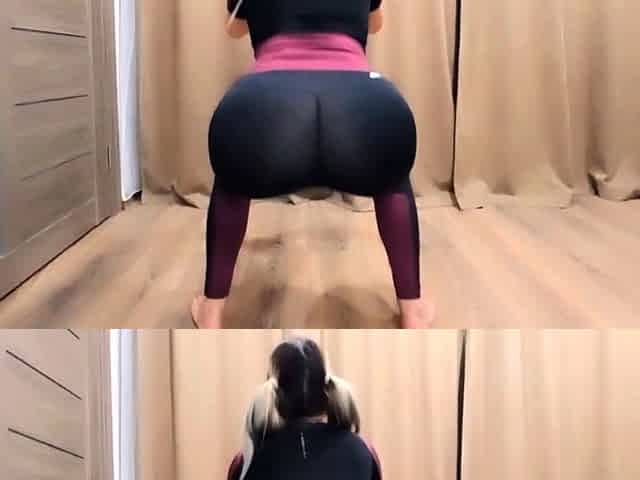 Fit Blonde Rides Big Cock After Workout