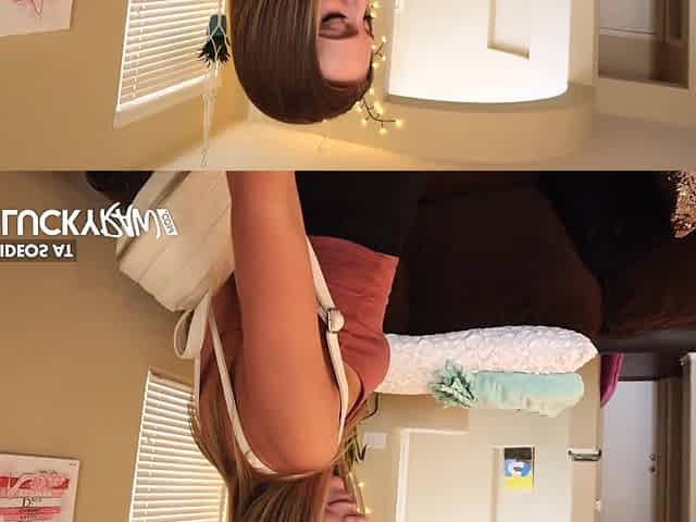 Steamy teen PAWG with awesome naturals thans BWC driver for being so kind