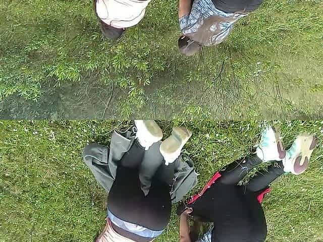Intercambio De Pareja En EL Bosque Esposas Putas Swinger Adictas A La Verga Y AL Cuckold Que Zorras