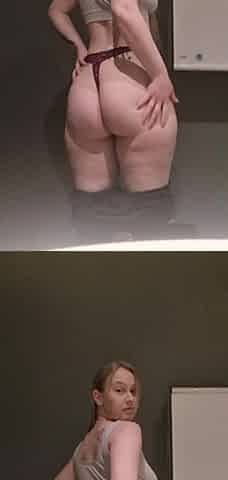 Public restroom masturbation