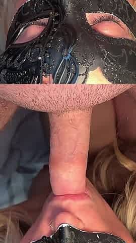 Sucking Some Dick and Eating Cum.. Some Got on My Face