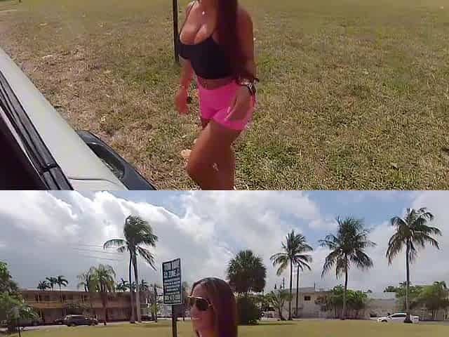 Banging and Folding Hot Pornstar Miss Lexa in my Rolls Royce