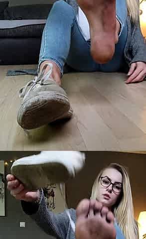 Blonde youngsters Foot Fetish