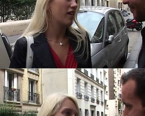 From the Street to the Bed, This Gorgeous Blonde Gets Anal Fucked