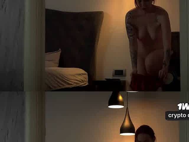 Mutual getting off leads to a super-fucking-hot creampie with all-natural mounds and ginormous ass.