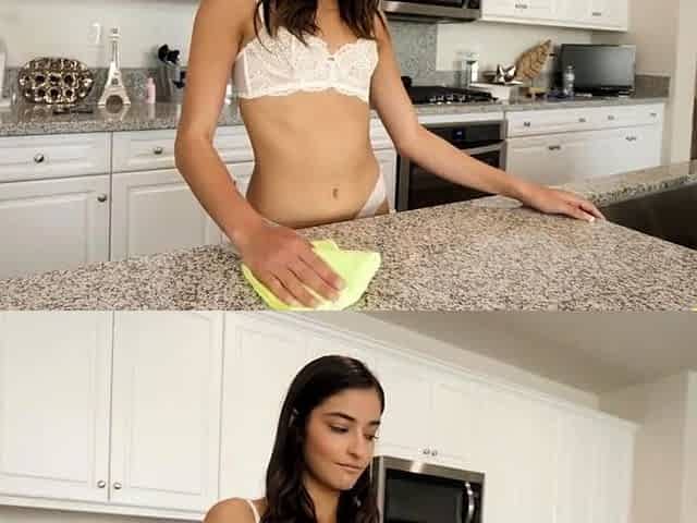 POV smashing with teen stepsis Emily Willis