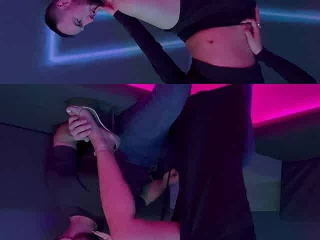 Gorgeous Redhead Stripper with Big Tits Fucks White Guy Raw in the Back Room