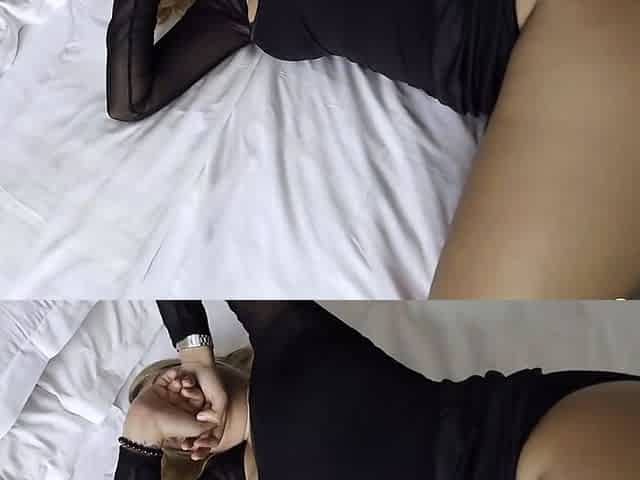 JohnTronX - Blonde busty Asian amateur gets banged hard in