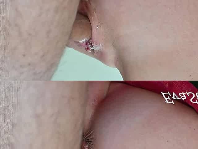 cum inside my soaked squishy snatch Close Up