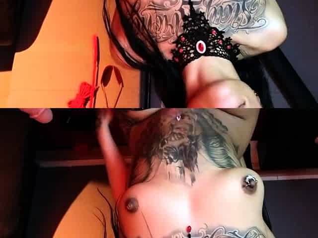 Big boobs webcam slut toys her asshole