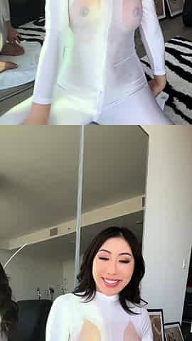 Hot Asian Nicole Doshi Uses Baby Oil to Squirt Orgasm