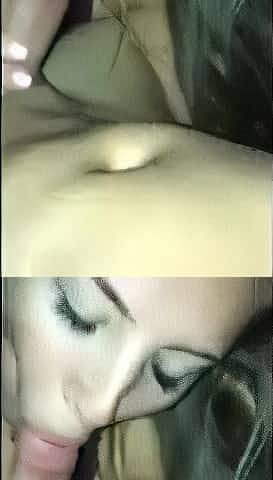He wakes up his girlfriend to make her swallow her milk