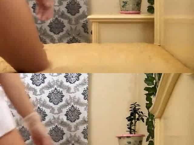 Nurse Fists Her Milf Pussy on Webcam