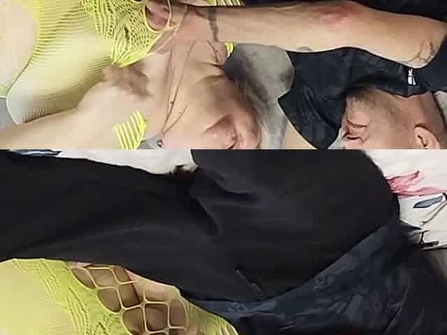 High-quality Blowjob From Mother-in-law with Cum Swallowing