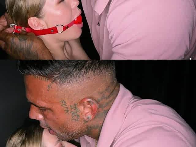 Ripped Tattooed Prisoner Fucks Big-Titted Blonde Hard in