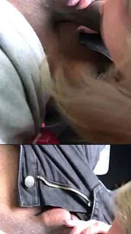 Amateur Blonde Blowjob CIM