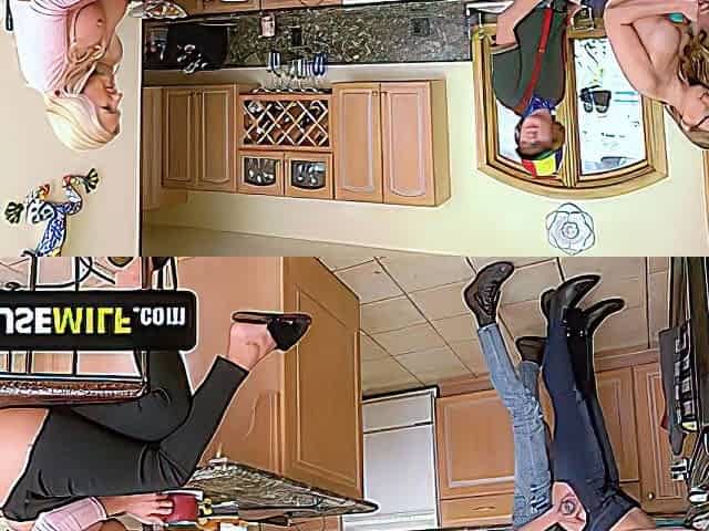 Stepmom Step Pleasure Spoiled Boy In The Kitchen With Alexis Malone And Ophelia Kaan