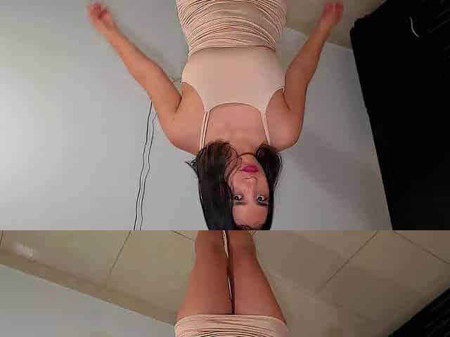 Hot Colombian puts on the shortest suit to have his wang stuck in her and filled with milk