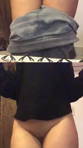 saudi girl show ass and pussy