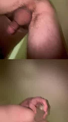 Banging my butt in the shower