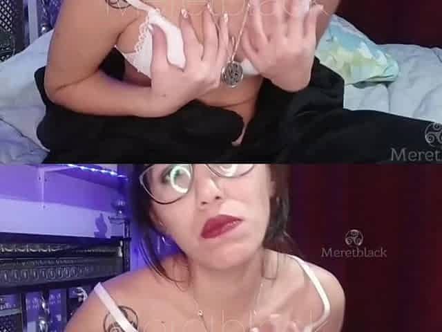 She Masturbates with Her Toys. Big Pussy