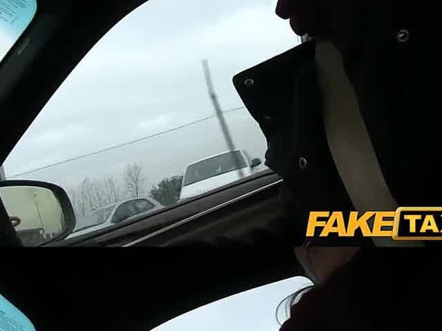 FakeTaxi Prague golden-haired with worthy butt and breasts