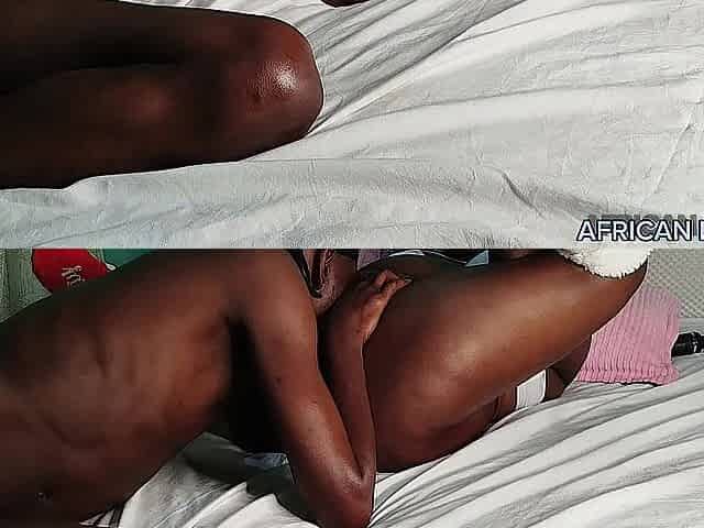 STEPMOM ENJOYING THE LARGE EBONY SHLONG