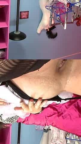 Faye Rampton and Gilly Sampson dress up to fuck and eat pussy
