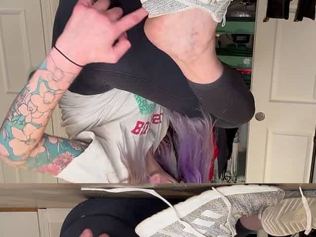 Destroying Size 9-10 Shoes to Fit Size 16 Feet