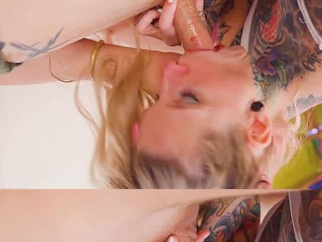 Tattooed Lisa Rocketcock gets Her ANAL aperture destroyed by large Penis - gapes, ATM, unfathomable mouth banging
