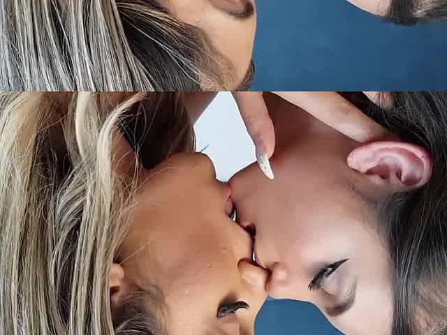 Lesbian Bribe From Experienced Blonde