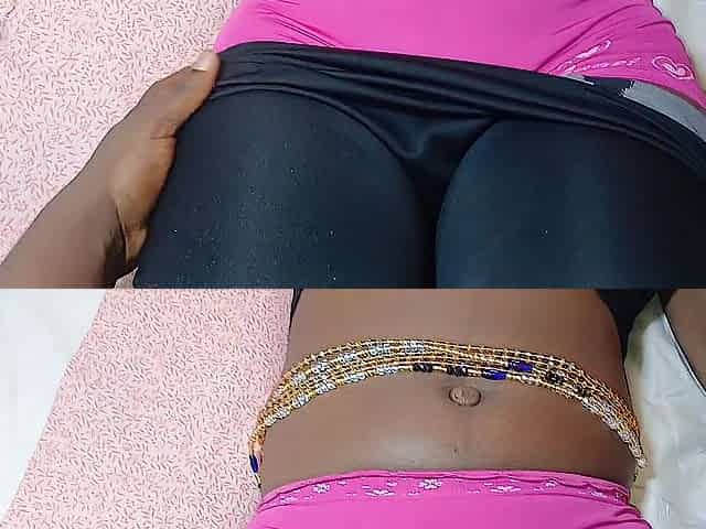 Ebony 18yo teen gal visits her teacher