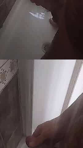 Hawt masturbation below the shower