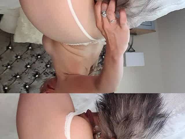 Big boob brunette masturbates on webcam