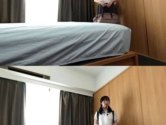Small titted teen amateur rides dong and she loves it