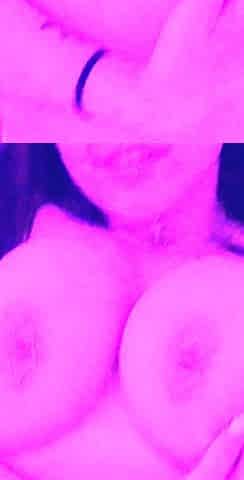 Busty brunette solo masturbation