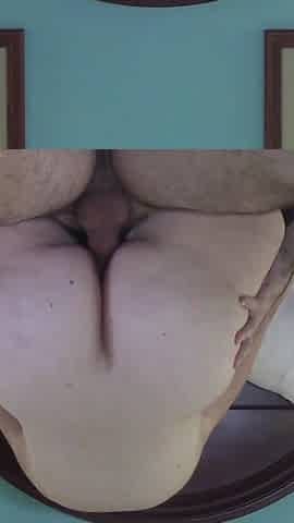 Fucking with facial huge boobs on display