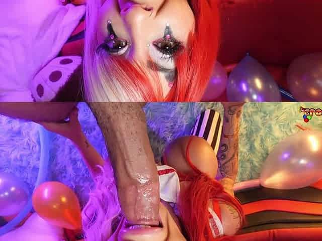 Clown Town Ep.3: Balloon Titty Bimbo Danae Mari Gets Railed