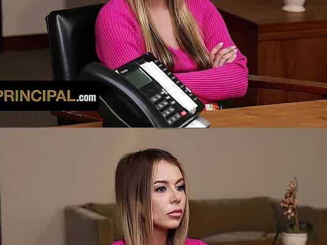 Summer Vixen In Stepmom Will Do Anything To Save Her Stepdaughter From Expulsion